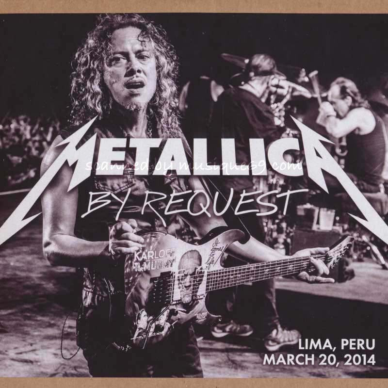 メタリカ Metallica - By Request: Lima, Peru, March 20, 2014 REMIXED (CD)