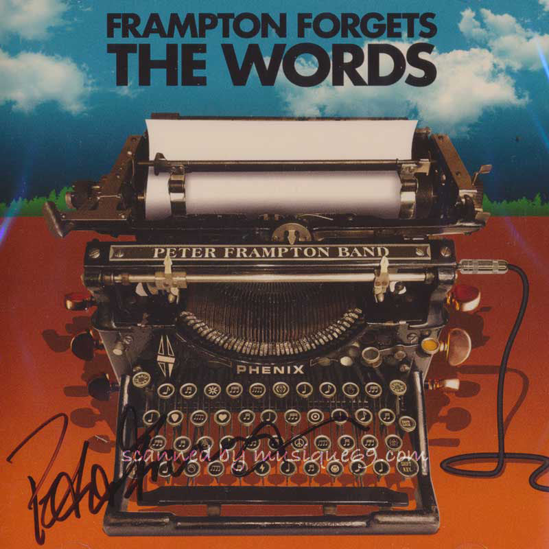 ピーターフランプトン Peter Frampton Band - Frampton Forgets the Words: Exclusive Autographed Edition (CD)