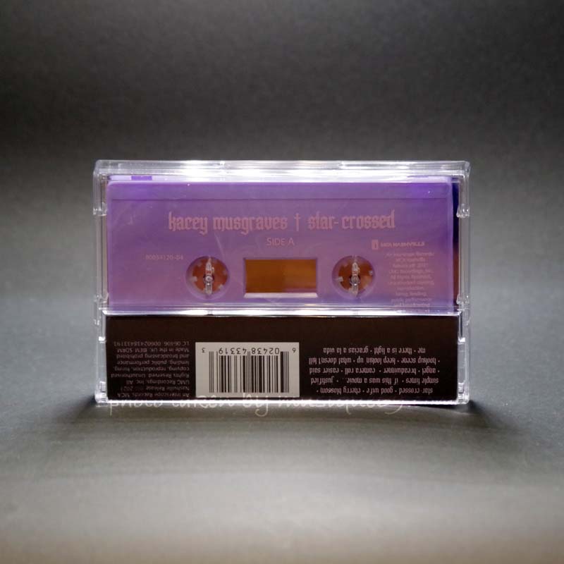 ケイシーマスグレイヴス Kacey Musgraves - Star-Crossed: UK Exclusive Lilac Coloured Edition (cassette)