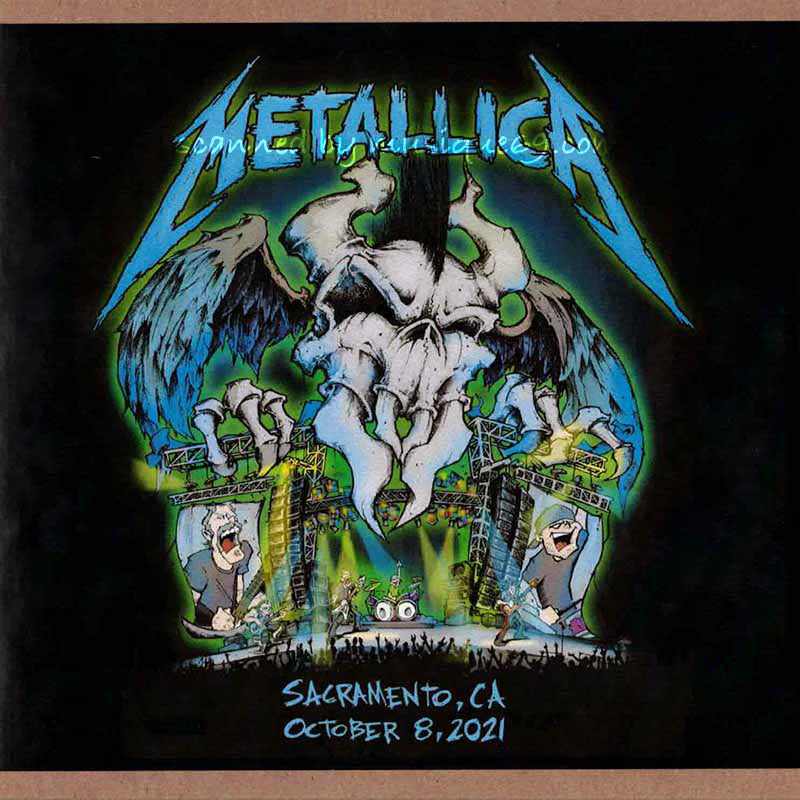 メタリカ Metallica - October 8, 2021 | Sacramento, CA | Aftershock (CD)