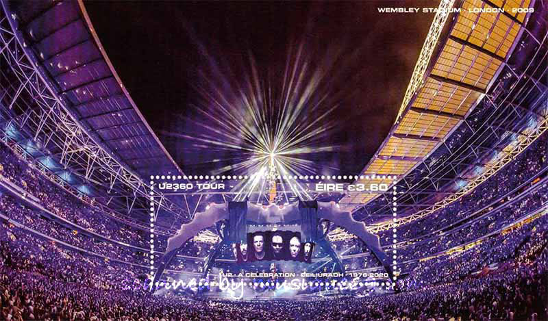 U2 - A Celebration Souvenir Sheet