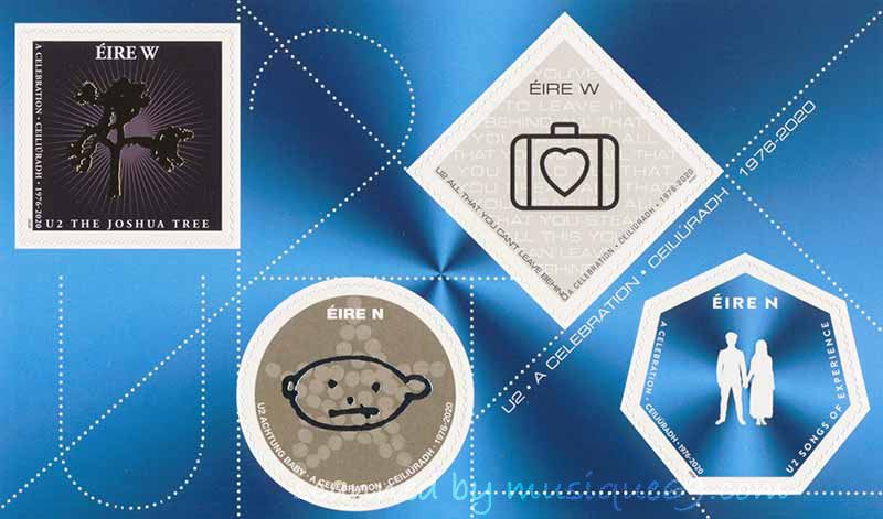 U2 - A Celebration Miniature Sheet