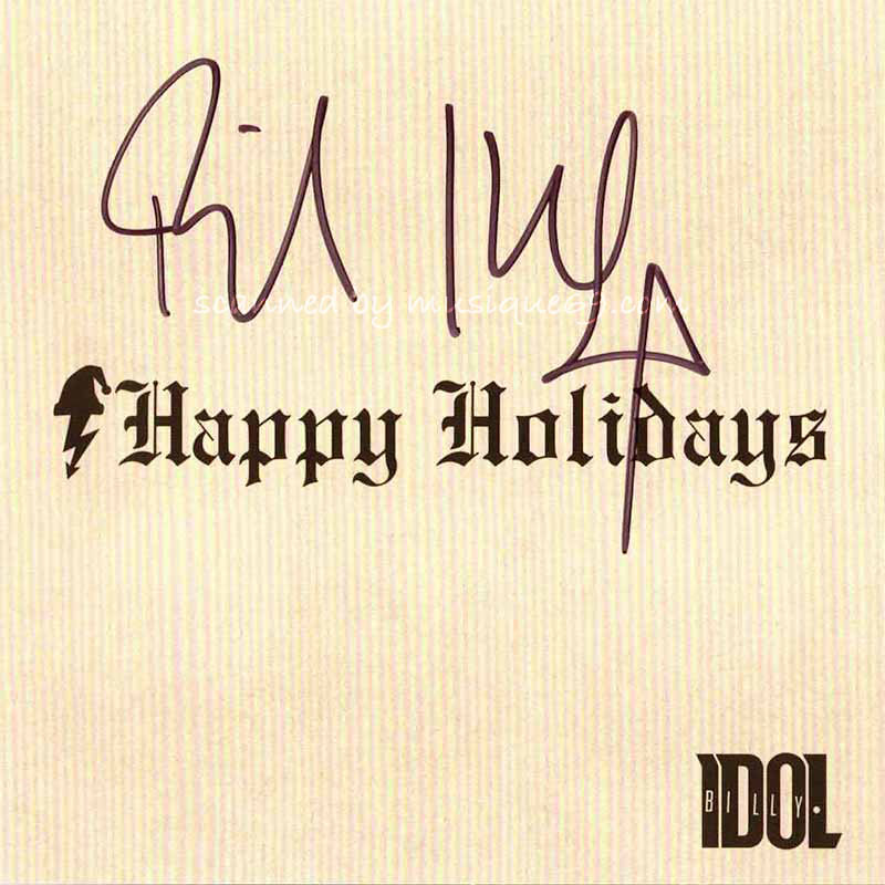 Billy Idol - Happy Holidays Remastered: Exclusive Autographed Edition (CD)