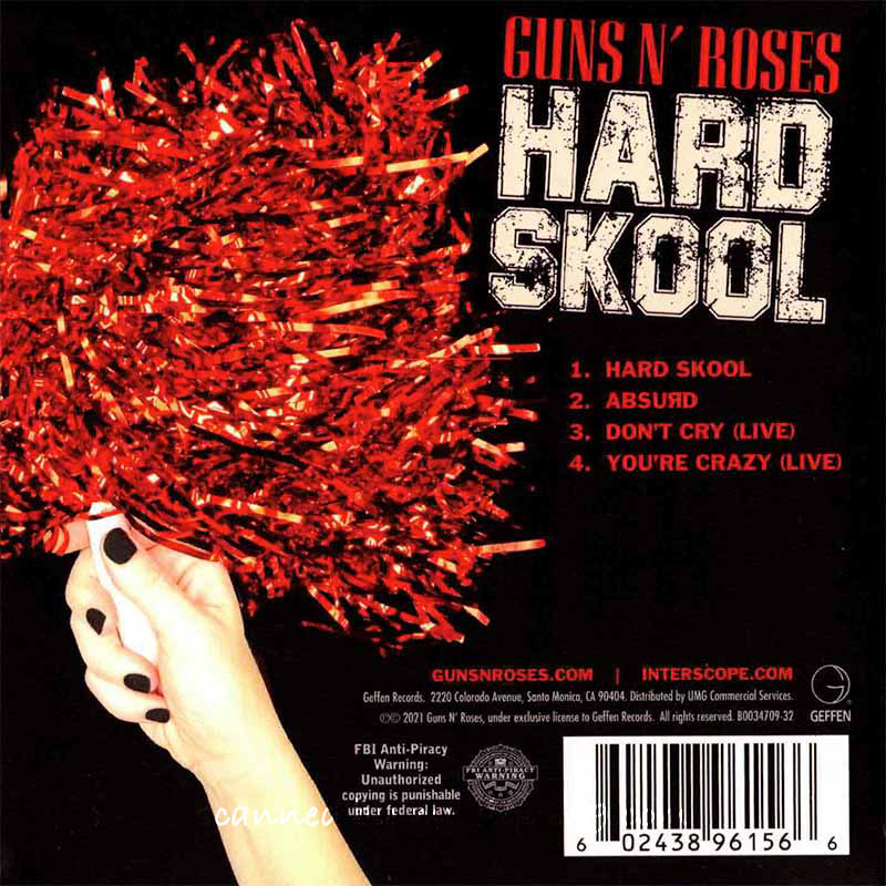 ガンズアンドローゼズ Guns N' Roses - Hard Skool: Exclusive Limited Edition (CD)
