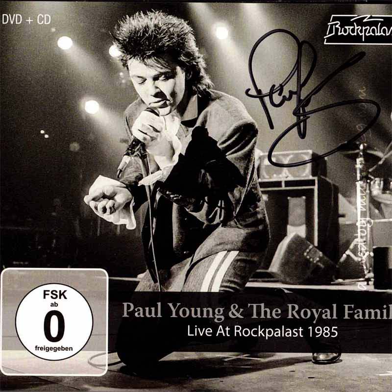 ポールヤング Paul Young & The Royal Family - Live at Rockpalast 1985: Exclusive Autographed Edition (CD/DVD)