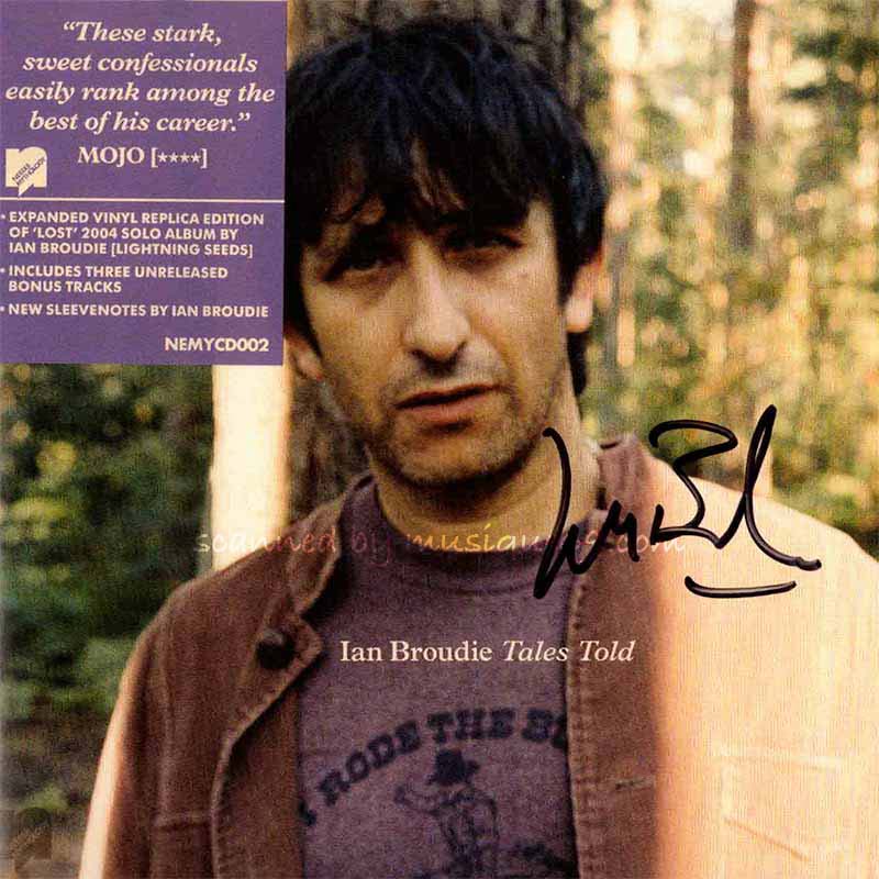 Lightning Seeds (Ian Broudie) - Tales Told: Exclusive Autographed Edition (CD)