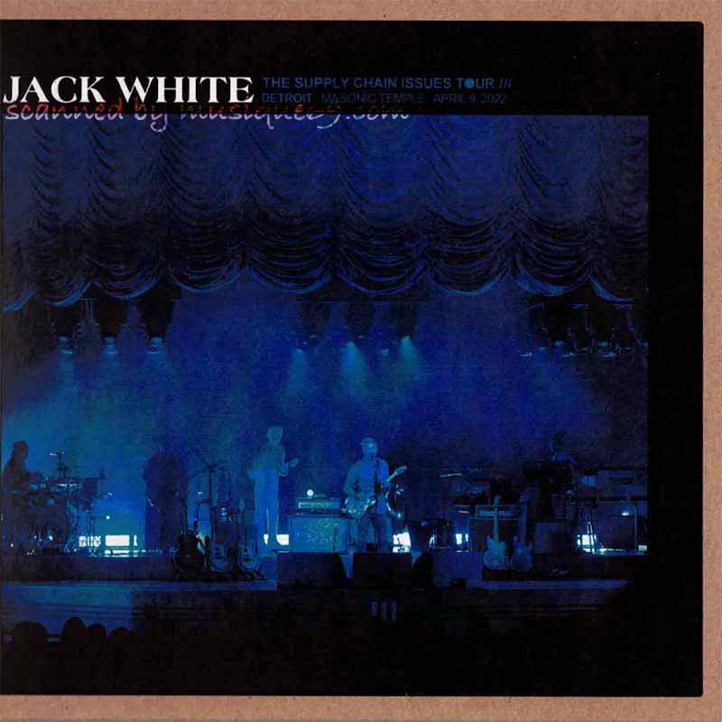 ジャックホワイト Jack White - Detroit Masonic Temple, April 9, 2022 (CD)