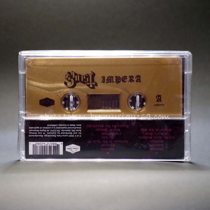Ghost - Impera: Exclusive Metallic Gold Shell Limited Edition (cassette)