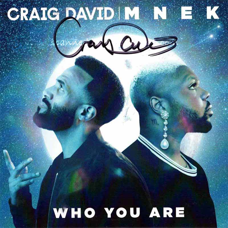 Craig David/ MNEK - Who You Are: Exclusive Autographed Edition (CD)