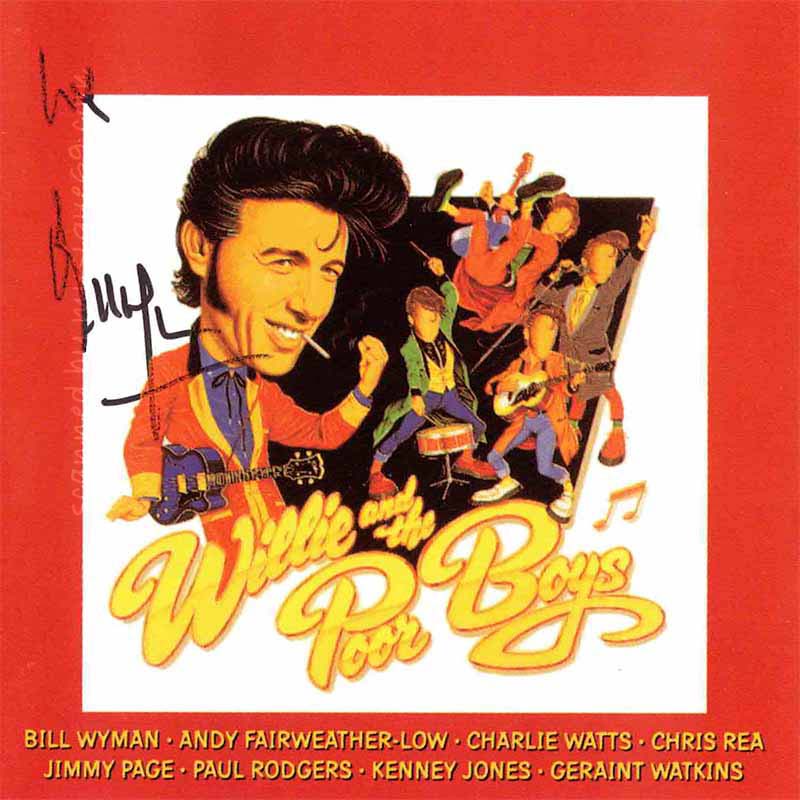 ビルワイマン Bill Wyman (Willie and the Poor Boys) - S/T: Exclusive Bill Wyman Autographed Edition (CD)
