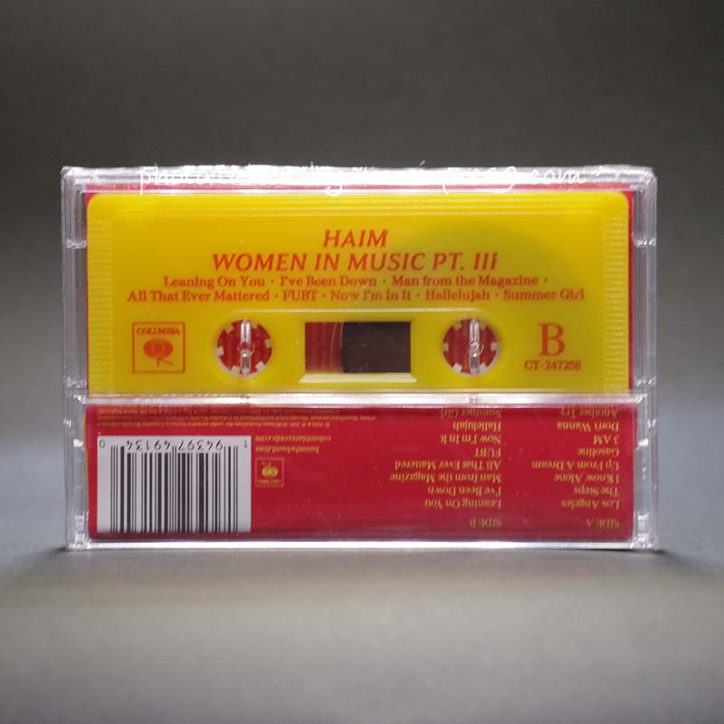Haim - Women in Music Pt. III: Yellow Shell Limited Edition (cassette)