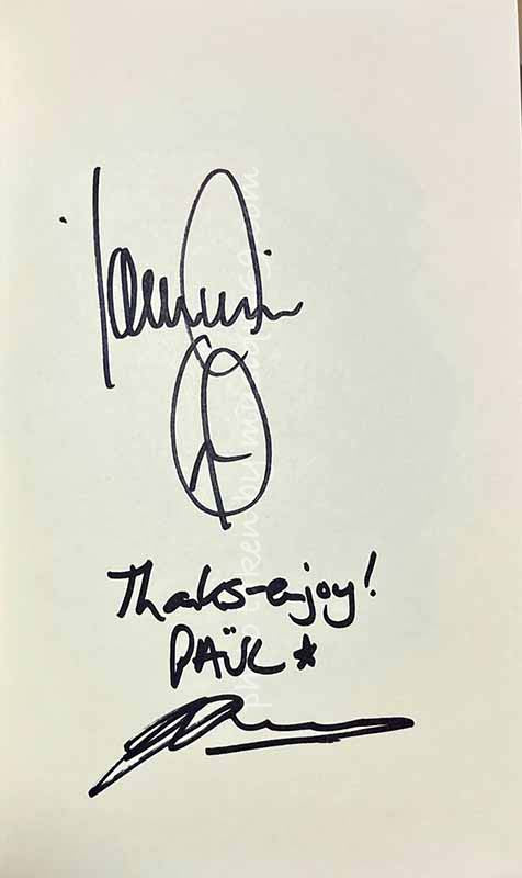 John Corabi - Horseshoes and Hand Grenades: Exclusive Autographed Hardcover Edition (Book)