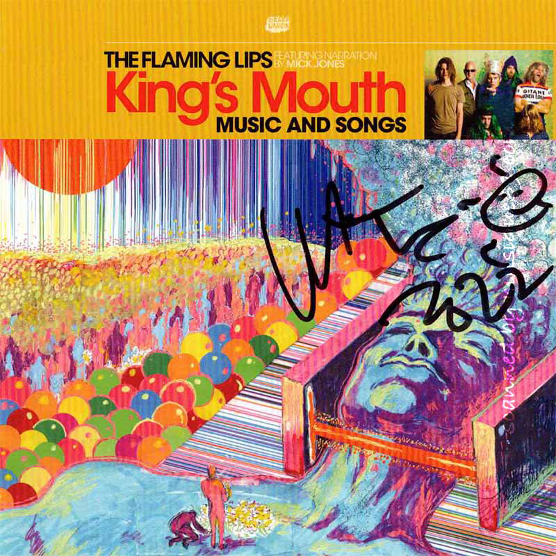 フレイミングリップス The Flaming Lips - King's Mouth (Music and Songs): Exclusive Autographed Edition (CD)