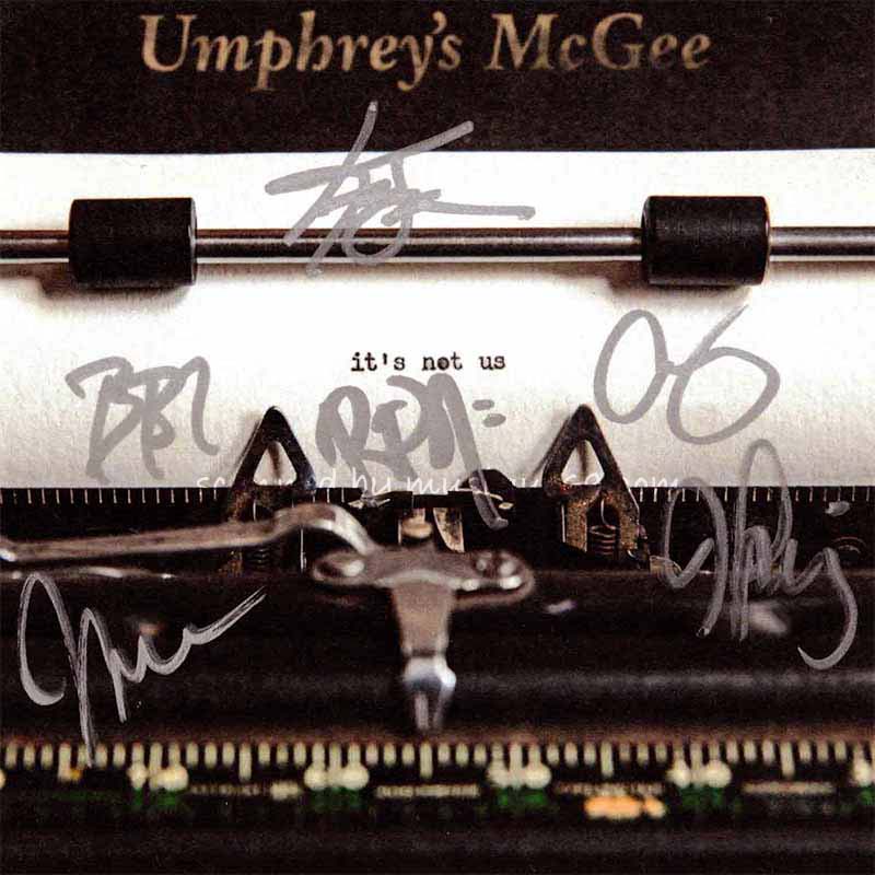 アンフリーズマギー Umphrey’s McGee - It's Not Us: US Exclusive Autographed Edition (CD)