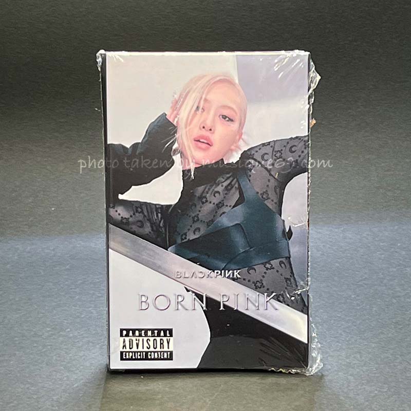 Blackpink - Born Pink: UK Exclusive Rose Cover/ Black Shell Edition (cassette)