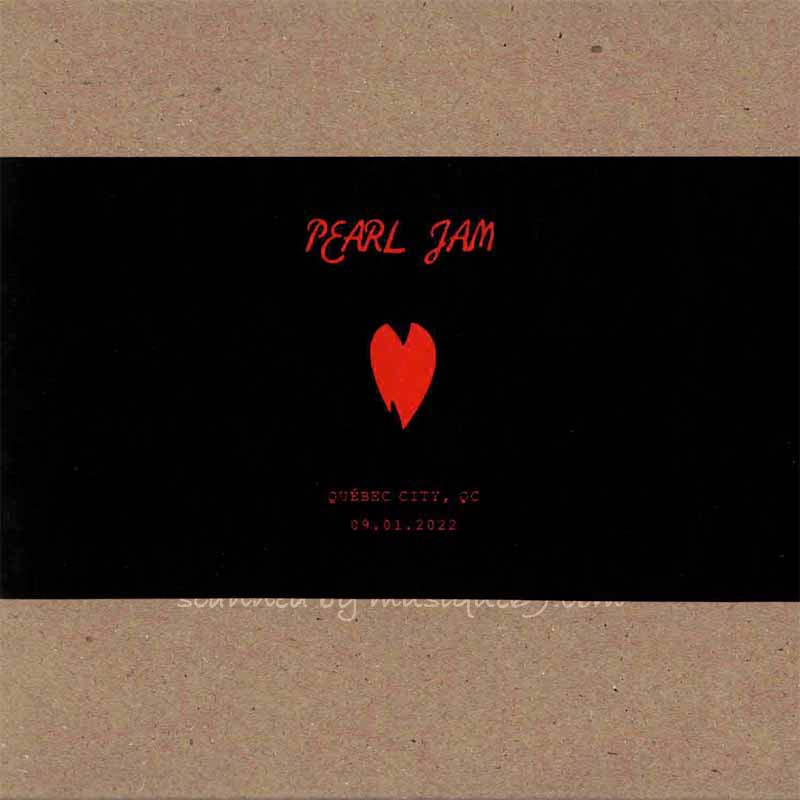 Pearl Jam - Gigaton North American Tour; Quebec City, QC | September 1st 2022 (CD)