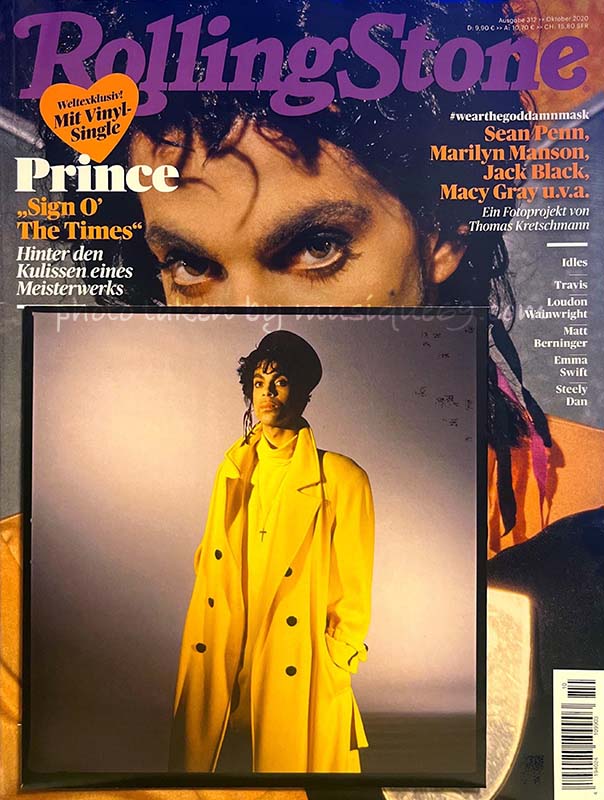 プリンス Prince - Sign o‘ the Times/ Witness 4 the Prosecution (Version 1): Rolling Stone Germany 10/2020 (Book/ Vinyl)