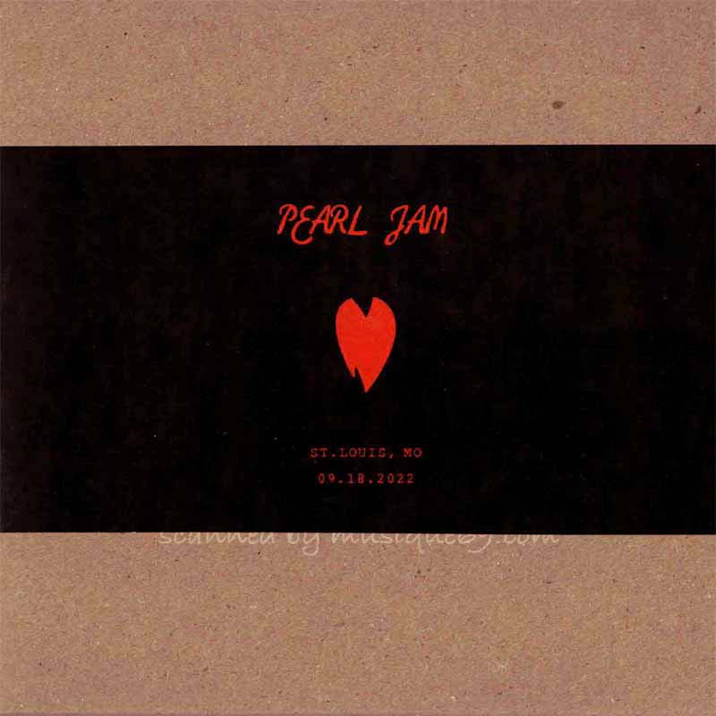 パールジャム Pearl Jam - Gigaton North American Tour; St. Louis, MO | September 18th 2022 (CD)