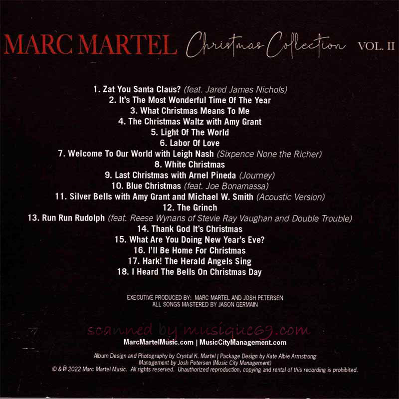 マークマーテル Marc Martel - The Christmas Collection, Vol. 2 (CD)