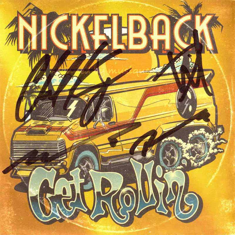 Nickelback - Get Rollin': UK/DE Exclusive Autographed Edition (CD)