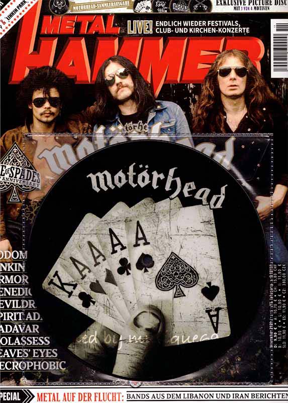 モーターヘッド Motorhead - Ace of Spades/ (We are) the Roadcrew: Metal Hammer Germany 11/2020 (Book/ Vinyl)