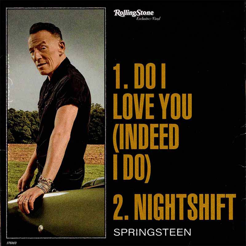 ブルーススプリングスティーン Bruce Springsteen - Do I Love You (Indeed I Do)/ Nightshift: Rolling Stone Germany 01/2023 (Book/ Vinyl)