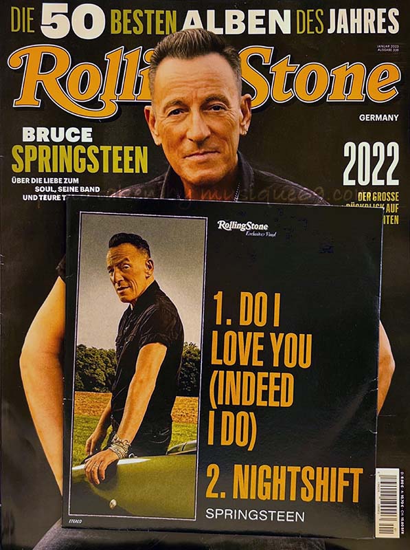 ブルーススプリングスティーン Bruce Springsteen - Do I Love You (Indeed I Do)/ Nightshift: Rolling Stone Germany 01/2023 (Book/ Vinyl)