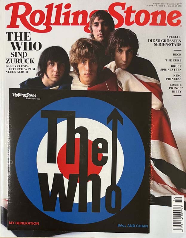 ザ・フー The Who - My Generation/ Ball and Chain: Rolling Stone Germany 12/2019