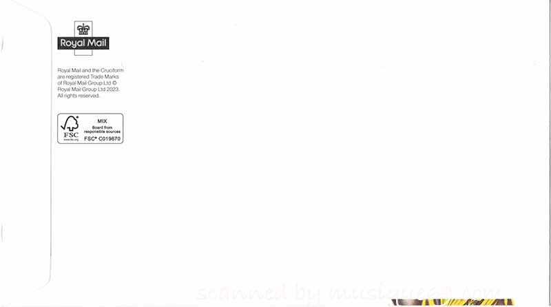 アイアンメイデン Iron Maiden - Iron Maiden Stamp Souvenir FDC