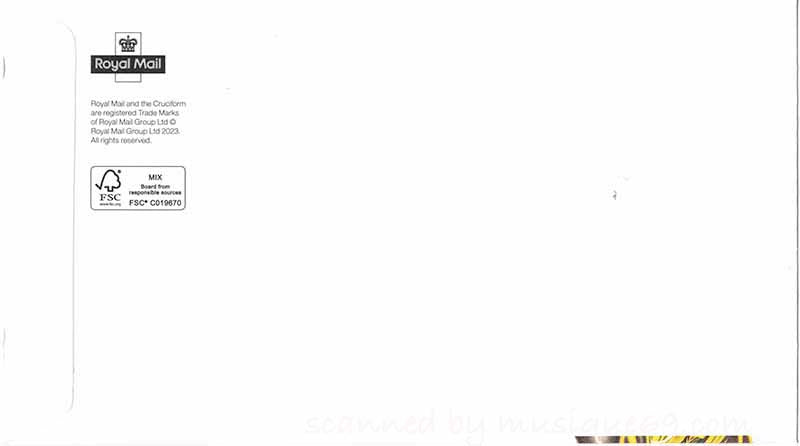 アイアンメイデン Iron Maiden - Iron Maiden Eddie Stamp Sheet Souvenir FDC