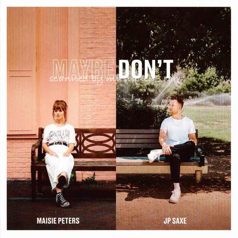 Maisie Peters feat. JP Saxe - Maybe Don't: Limited Edition Single (CD)