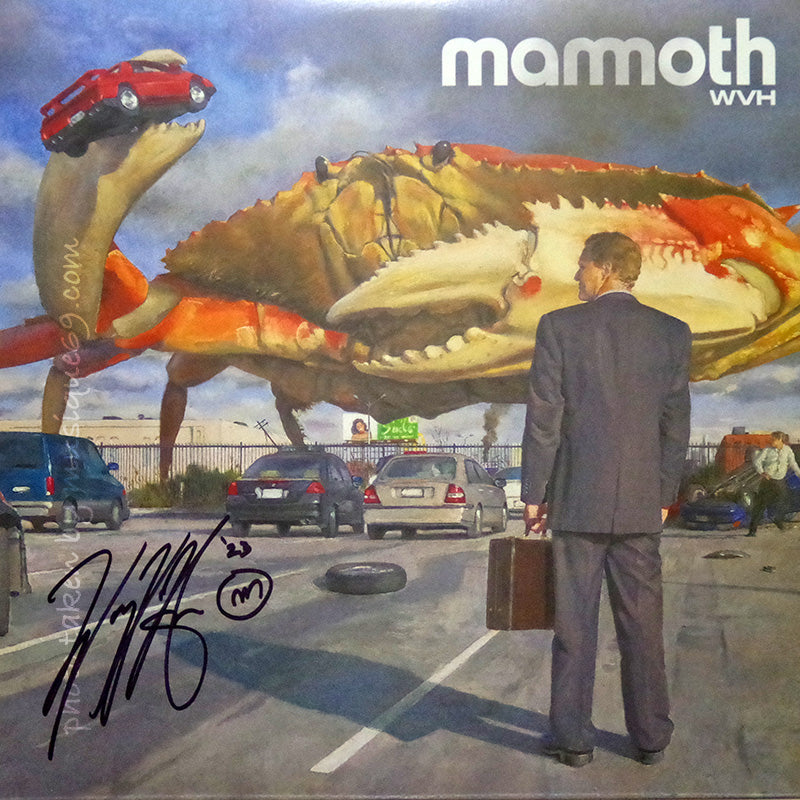 Wolfgang Van Halen (Mammoth WVH) - S/T: Exclusive Autographed Edition Black Ice Coloured LP (vinyl)