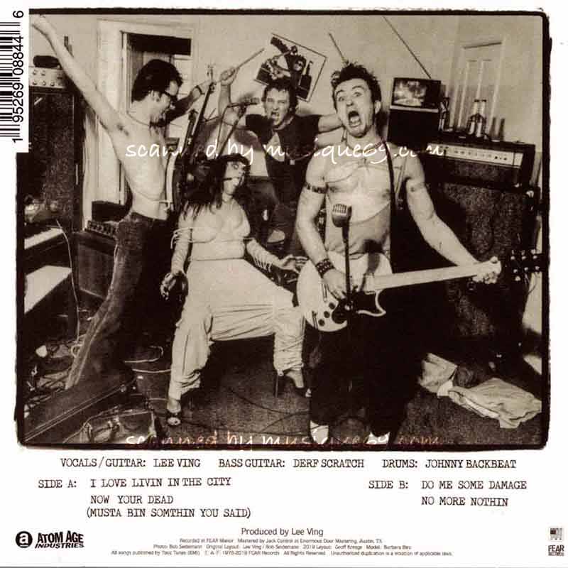 フィア Fear - I Love Livin in the City Ep: Exclusive Limited Edition (CD)