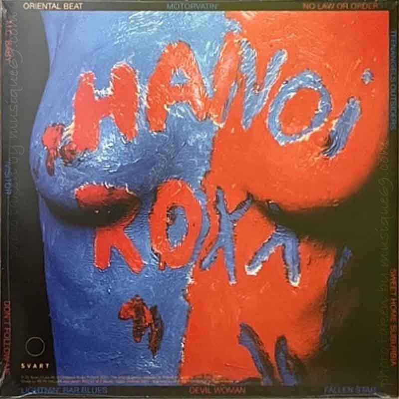 ハノイロックス Hanoi Rocks - Oriental Beat 40th Anniversary 21st Century Re(al)mix: Exclusive Cyan Blue Coloured Edition LP (vinyl)