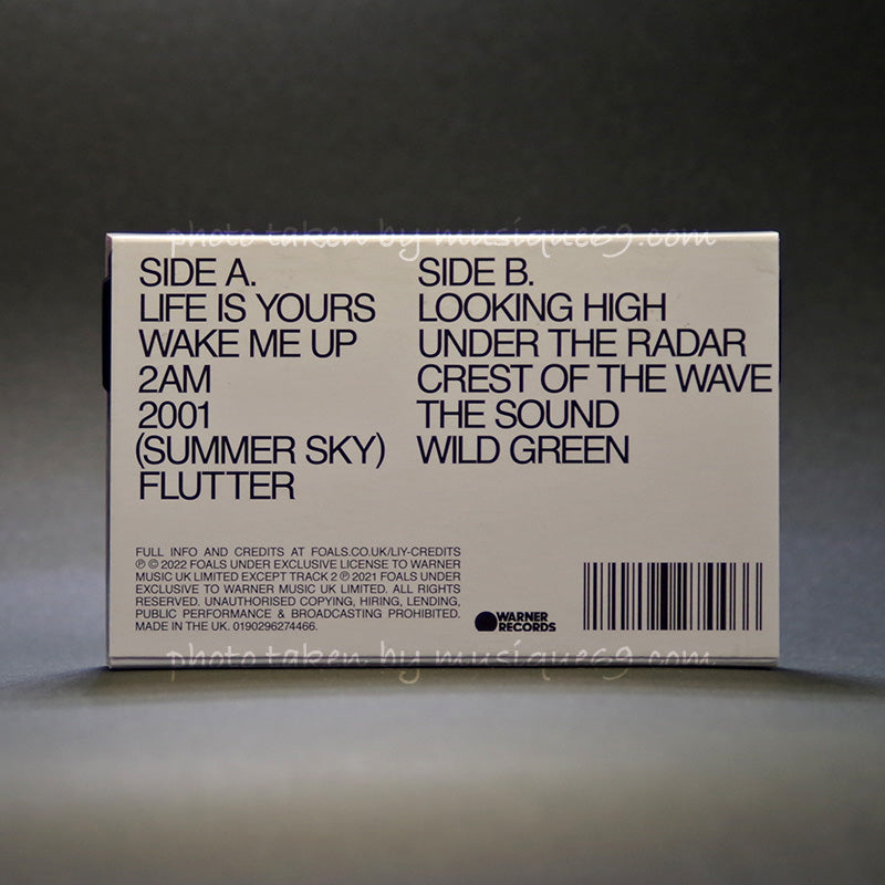 フォールズ Foals - Life is Yours: Exclusive Band Cover/ Black Shell Limited Edition (cassette)