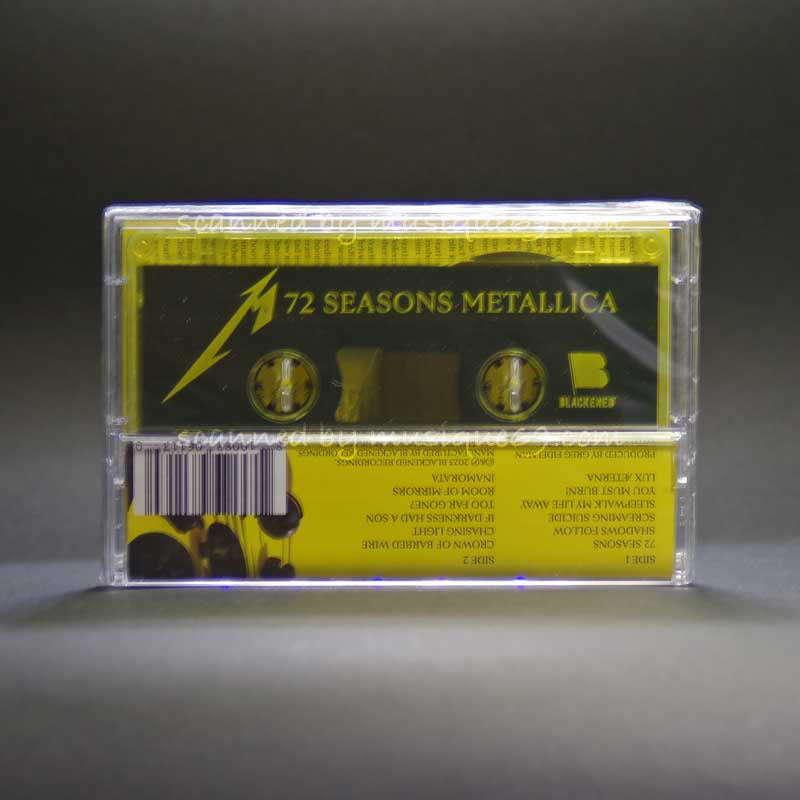 Metallica - 72 Seasons: Transparent Yellow Shell Edition (cassette)