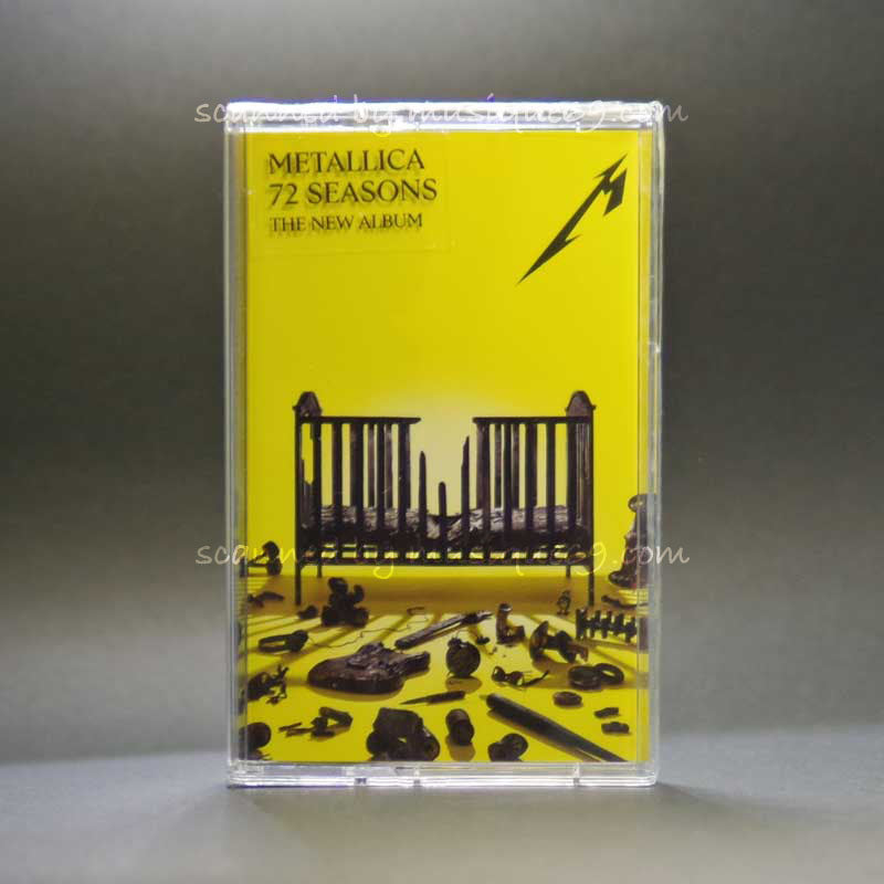 Metallica - 72 Seasons: Transparent Yellow Shell Edition (cassette)