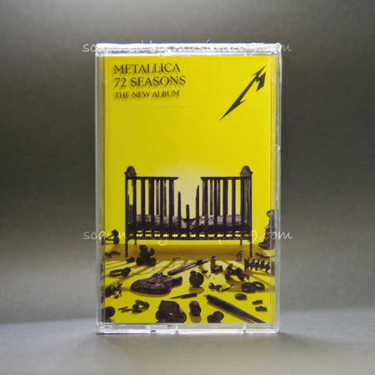 メタリカ Metallica - 72 Seasons: Transparent Yellow Shell Edition (cassette)
