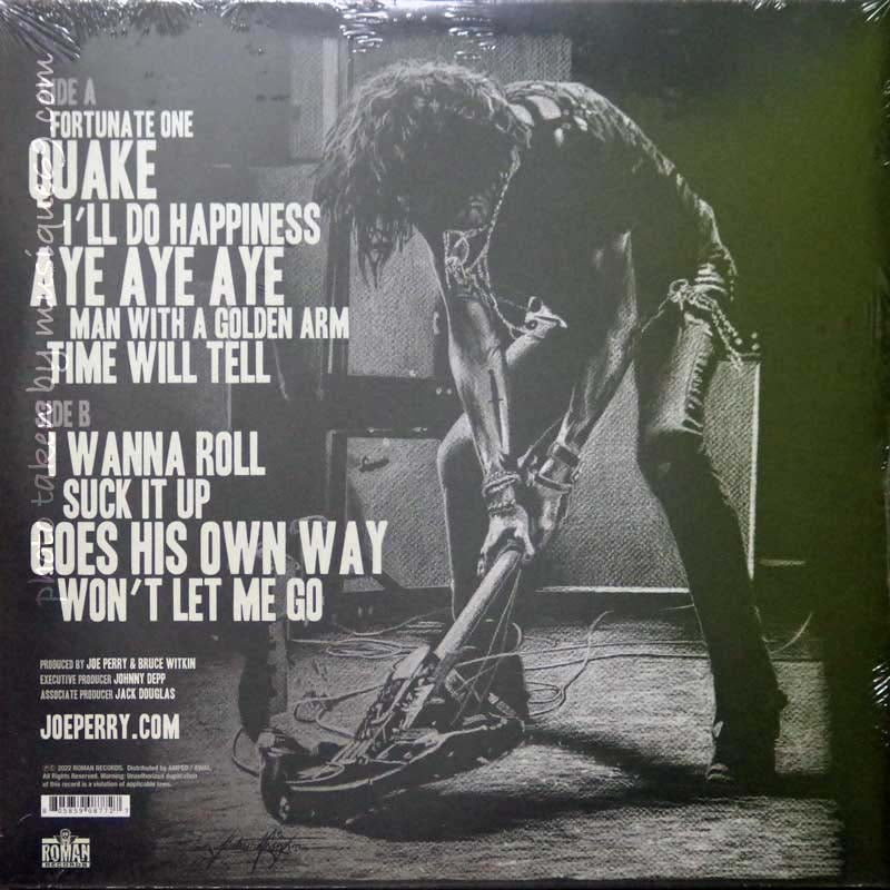 エアロスミス Aerosmith (Joe Perry) - Sweetzerland Manifesto MK2: Exclusive Red w/ White Swirl Coloured LP (vinyl)