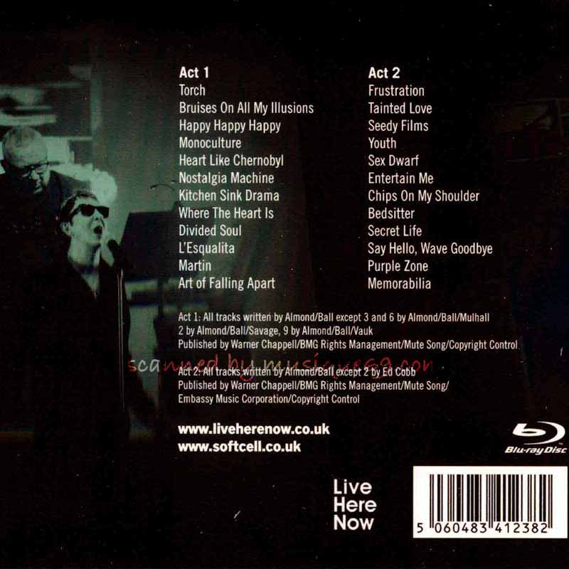 ソフトセル Soft Cell - Non-Stop Erotic Cabaret... and Other Stories: Live (Blu-Ray)