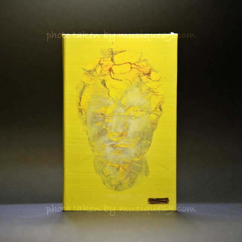 Ed Sheeran - Subtract: Clear Frosted Shell w/ Yellow and White Splatter Effect Design Edition (cassette)