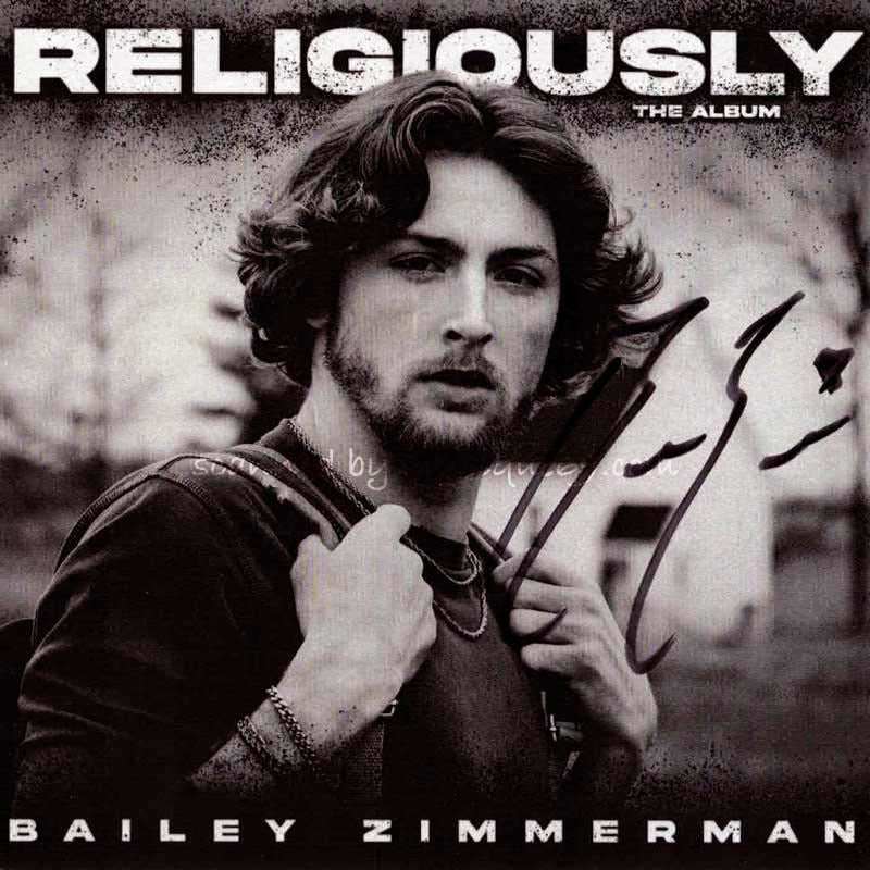 ベイリージマーマン Bailey Zimmerman - Religiously. The Album: Exclusive Autographed Edition (CD)