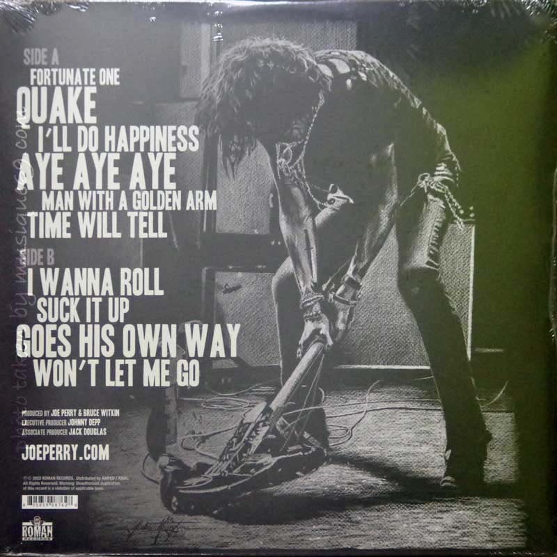 エアロスミス Aerosmith (Joe Perry) - Sweetzerland Manifesto MK2: Exclusive Gold Swirl Variant Coloured LP (vinyl)