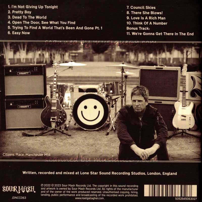 ノエルギャラガー Noel Gallagher's High Flying Birds - Council Skies: UK Exclusive Alternate Artwork Edition (CD)