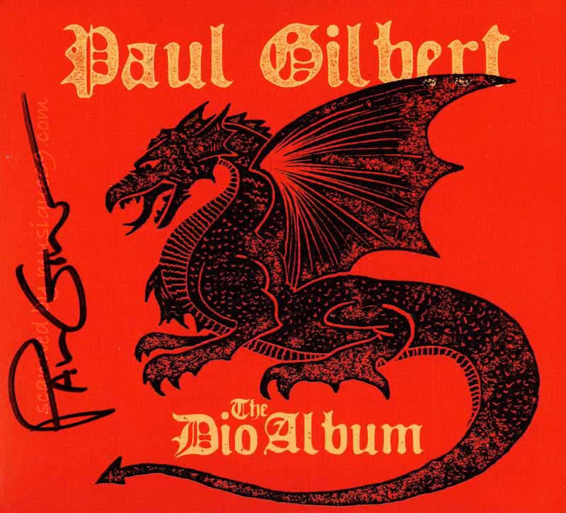 Paul Gilbert - The Dio Album: Exclusive Autographed Edition (CD)