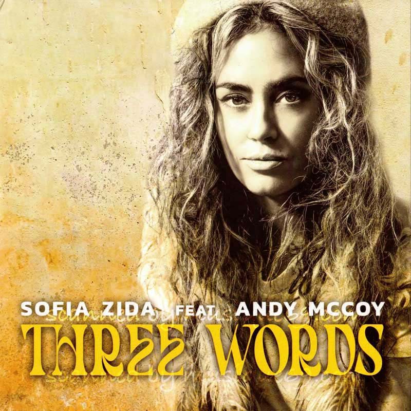 アンディマッコイ Andy McCoy (Sofia Zida) - Three Words: RSD Finland 2023 Exclusive Limited Edition (vinyl)
