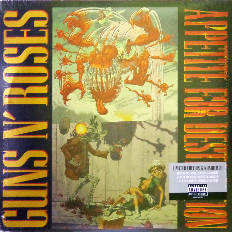 ガンズアンドローゼズ Guns N' Roses - Appetite for Destruction: Exclusive Numbered 2023 Limited Edition LP (vinyl)