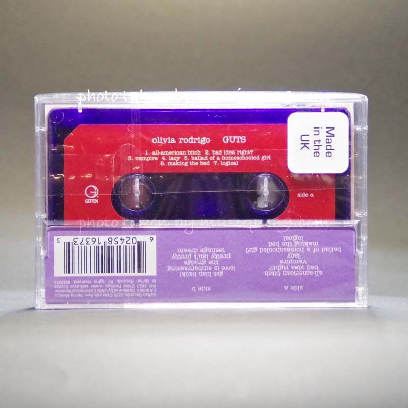 オリヴィアロドリゴ Olivia Rodrigo - Guts: Exclusive Purple Shell Edition (cassette)