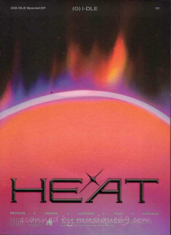ジーアイドゥル (G)i-dle - Heat (Blaze Version): D2C Exclusive Autographed Edition (CD)