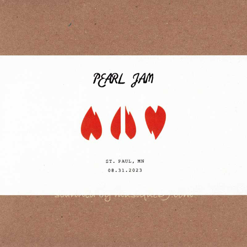 パールジャム Pearl Jam - St. Paul, MN | August 31 2023 (CD)
